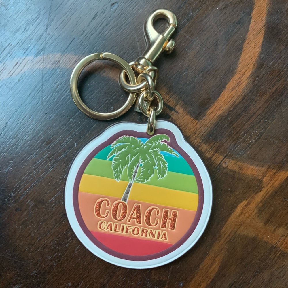 Vintage Coach California Key Chain